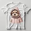 Stay Pawsitive – Cute & Comical Dog Graphic Shirt