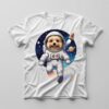 Pawfectly Silly – Cartoon Dog T-Shirt for Animal Fans