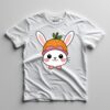 Fluffy & Funny – Cute Bunny Tee with Attitude