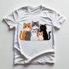 Too Cute to Handle – Playful Cat Tee for Everyday Fun